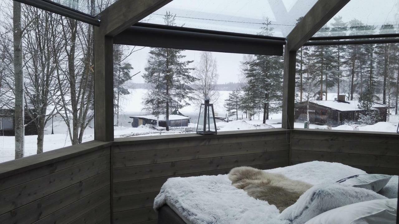 Revontuli Resort Glass Igloos Hankasalmi Екстер'єр фото